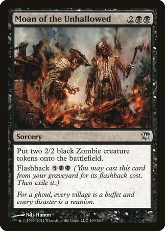Moan of the Unhallowed [Innistrad] | Good Games Cannington