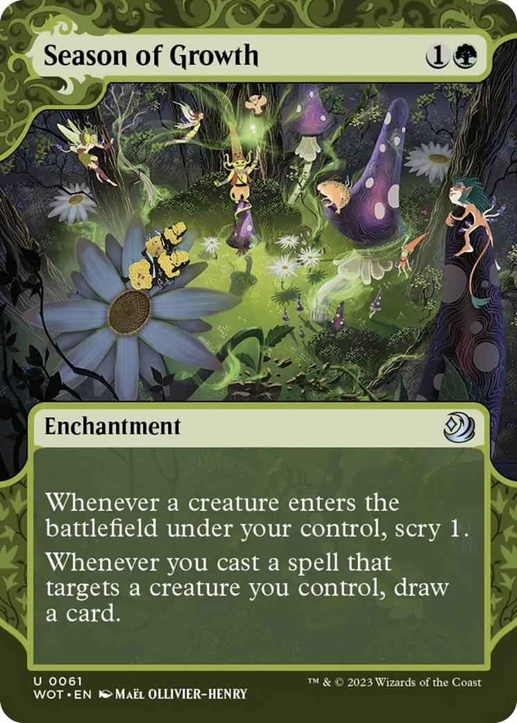Season of Growth [Wilds of Eldraine: Enchanting Tales] | Good Games Cannington