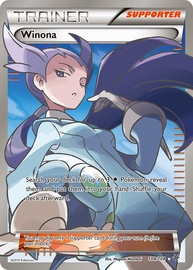 Winona (108/108) [XY: Roaring Skies] | Good Games Cannington