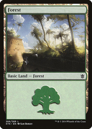 Forest (266) [Khans of Tarkir] | Good Games Cannington