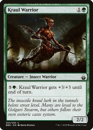 Kraul Warrior [Battlebond] | Good Games Cannington
