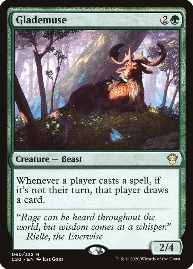 Glademuse [Commander 2020] | Good Games Cannington