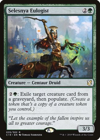 Selesnya Eulogist [Commander 2019] | Good Games Cannington