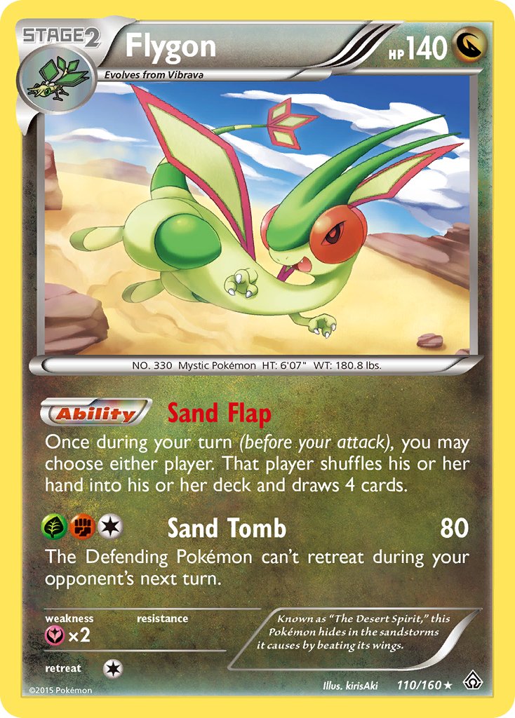 Flygon (110/160) (Cosmos Holo) (Blister Exclusive) [XY: Primal Clash] | Good Games Cannington