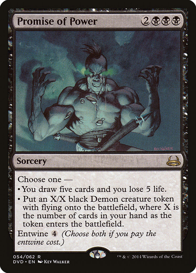Promise of Power (Divine vs. Demonic) [Duel Decks Anthology] | Good Games Cannington
