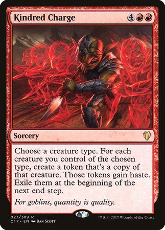 Kindred Charge [Commander 2017] | Good Games Cannington