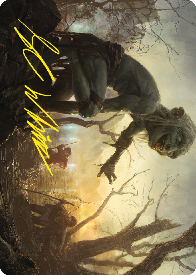 Smeagol, Helpful Guide Art Card (Gold-Stamped Signature) [The Lord of the Rings: Tales of Middle-earth Art Series] | Good Games Cannington