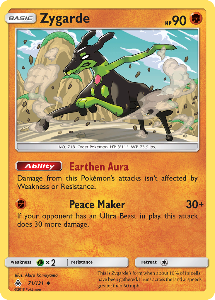 Zygarde (71/131) [Sun & Moon: Forbidden Light] | Good Games Cannington