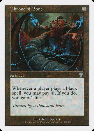 Throne of Bone [Seventh Edition] | Good Games Cannington