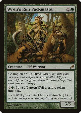 Wren's Run Packmaster [Lorwyn] | Good Games Cannington