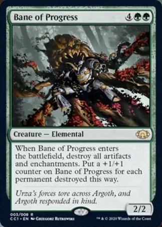 Bane of Progress [Commander Collection: Green] | Good Games Cannington