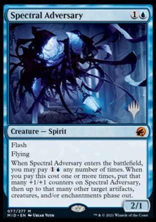Spectral Adversary (Promo Pack) [Innistrad: Midnight Hunt Promos] | Good Games Cannington