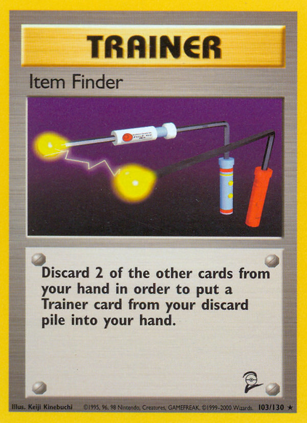 Item Finder (103/130) [Base Set 2] | Good Games Cannington