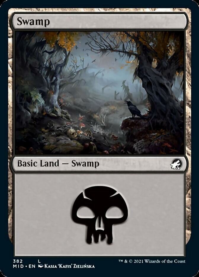 Swamp (382) [Innistrad: Midnight Hunt] | Good Games Cannington