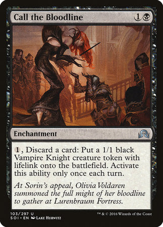 Call the Bloodline [Shadows over Innistrad] | Good Games Cannington