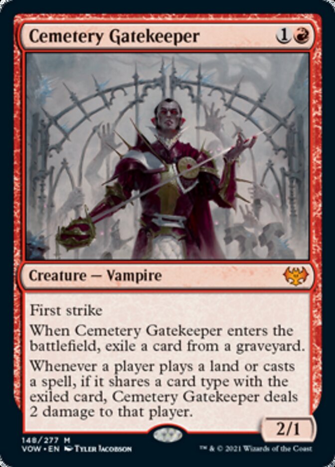 Cemetery Gatekeeper [Innistrad: Crimson Vow] | Good Games Cannington