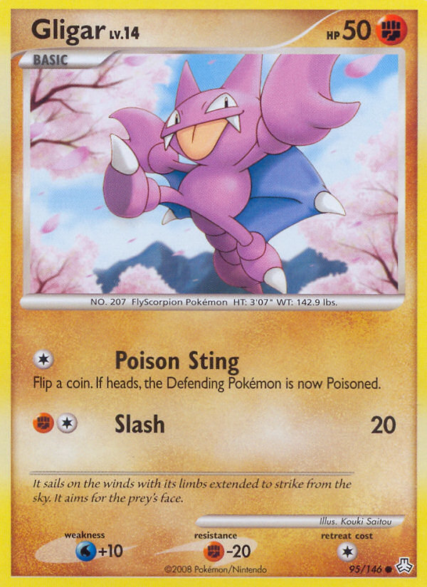 Gligar (95/146) [Diamond & Pearl: Legends Awakened] | Good Games Cannington