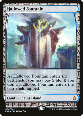 Hallowed Fountain [Zendikar Expeditions] | Good Games Cannington