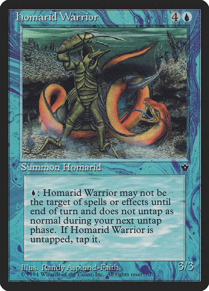 Homarid Warrior (Randy Asplund-Faith) [Fallen Empires] | Good Games Cannington