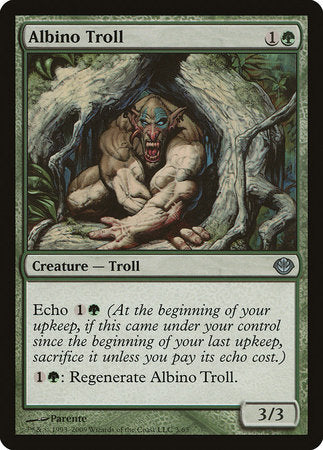 Albino Troll [Duel Decks: Garruk vs. Liliana] | Good Games Cannington