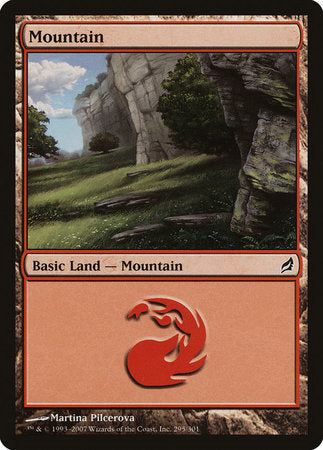 Mountain (295) [Lorwyn] | Good Games Cannington