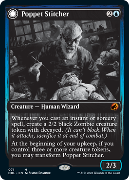 Poppet Stitcher // Poppet Factory [Innistrad: Double Feature] | Good Games Cannington