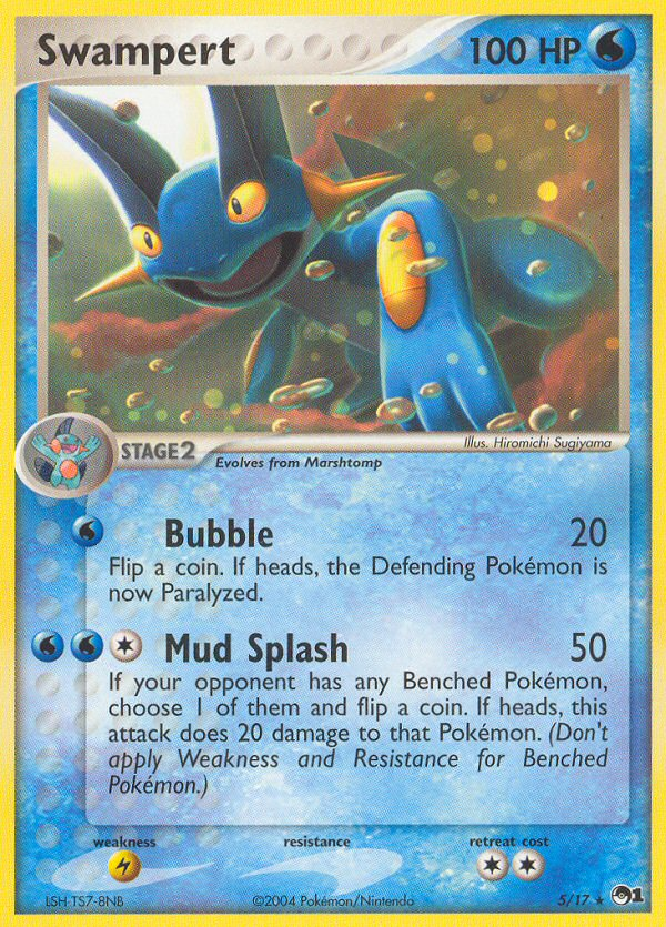 Swampert (5/17) [POP Series 1] | Good Games Cannington