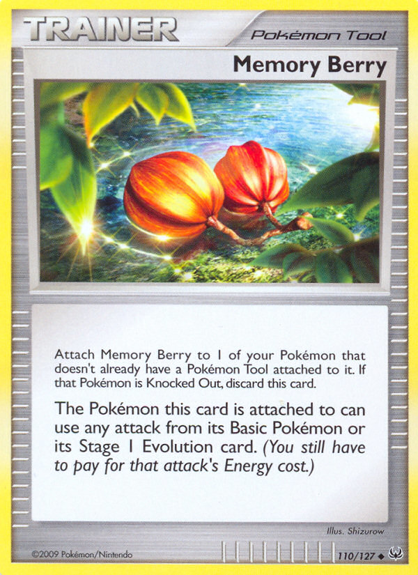 Memory Berry (110/127) [Platinum: Base Set] | Good Games Cannington