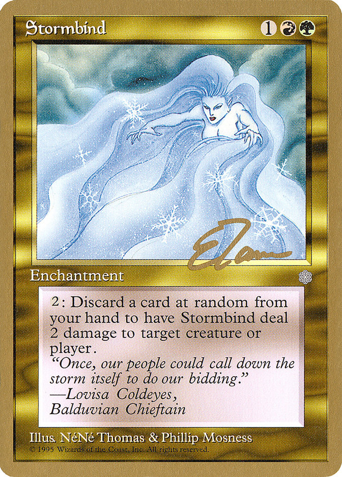 Stormbind (Eric Tam) [Pro Tour Collector Set] | Good Games Cannington