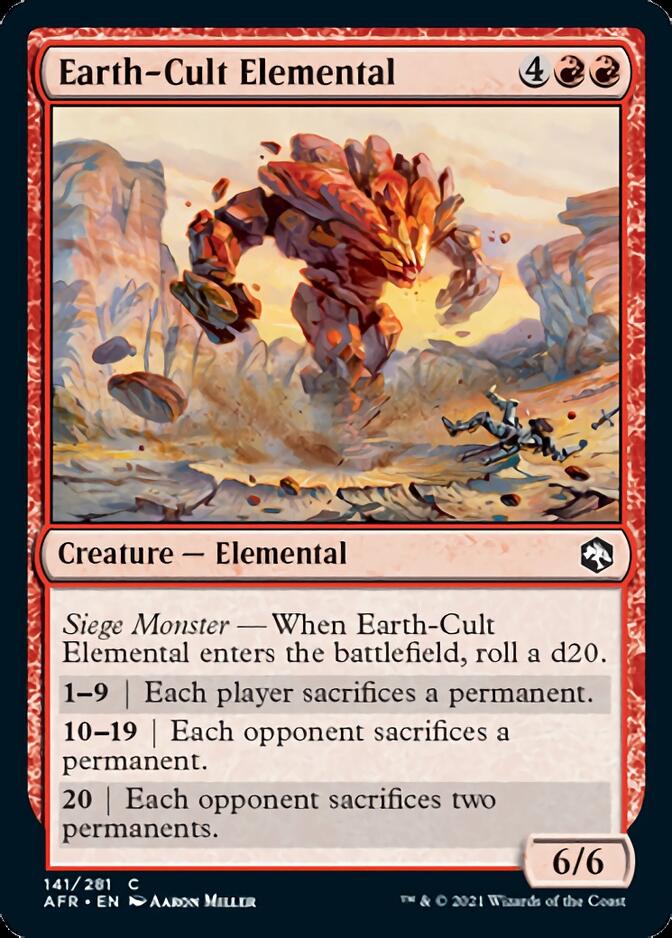 Earth-Cult Elemental [Dungeons & Dragons: Adventures in the Forgotten Realms] | Good Games Cannington