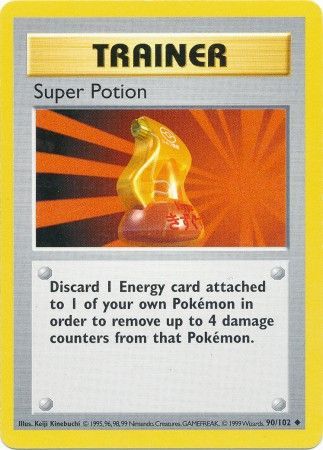 Super Potion (90/102) [Base Set Shadowless Unlimited] | Good Games Cannington
