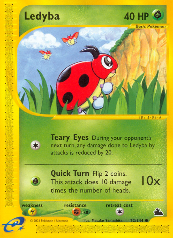 Ledyba (72/144) [Skyridge] | Good Games Cannington