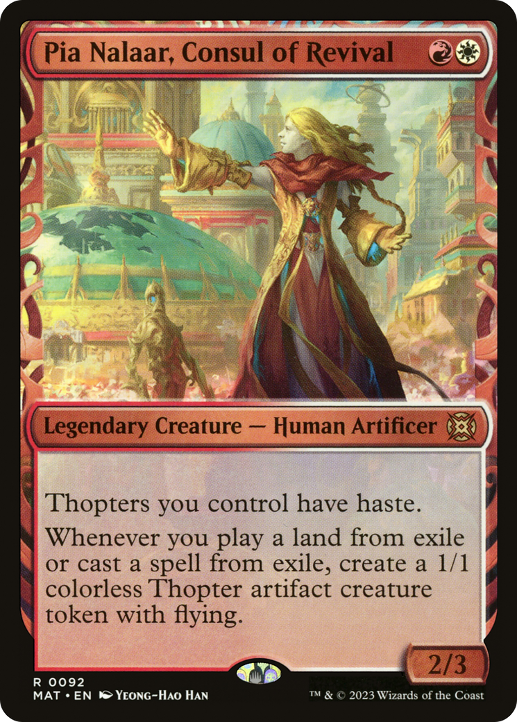Pia Nalaar, Consul of Revival (Showcase) [March of the Machine: The Aftermath] | Good Games Cannington