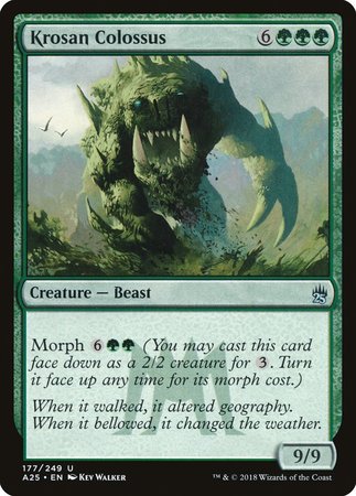 Krosan Colossus [Masters 25] | Good Games Cannington