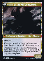 Hidetsugu Consumes All // Vessel of the All-Consuming [Kamigawa: Neon Dynasty Prerelease Promos] | Good Games Cannington