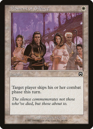 Moment of Silence [Mercadian Masques] | Good Games Cannington