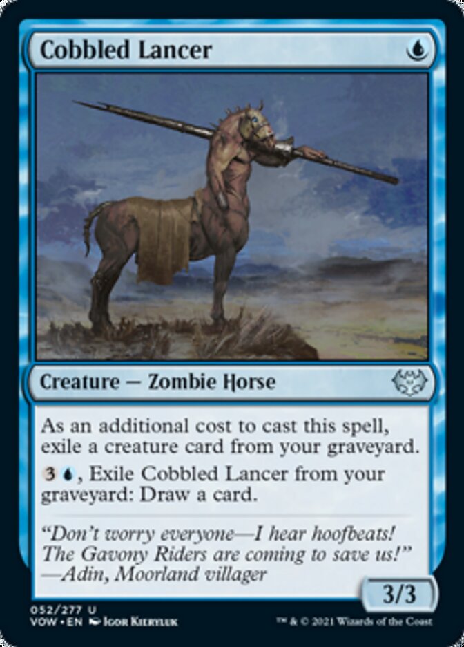 Cobbled Lancer [Innistrad: Crimson Vow] | Good Games Cannington