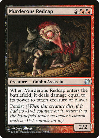 Murderous Redcap [Modern Masters] | Good Games Cannington