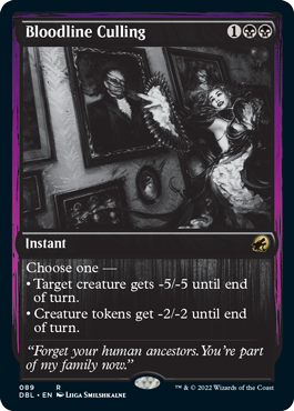 Bloodline Culling [Innistrad: Double Feature] | Good Games Cannington