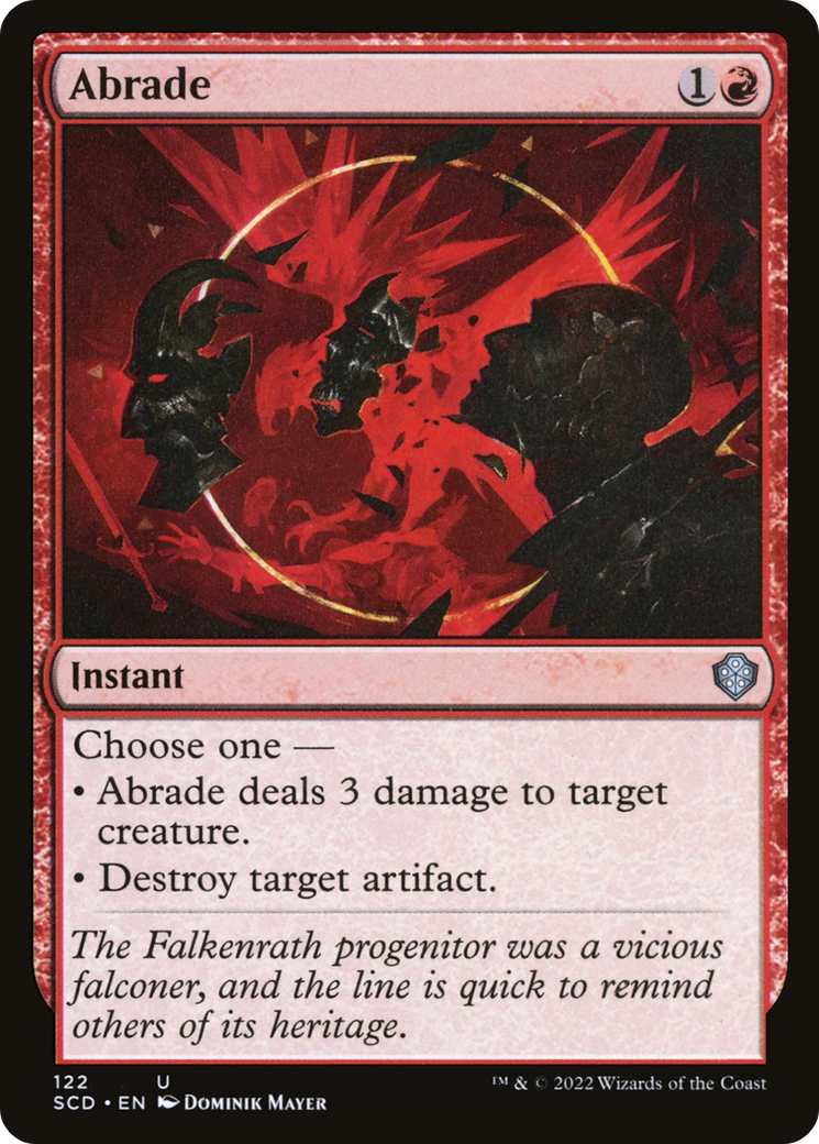 Abrade [Starter Commander Decks] | Good Games Cannington