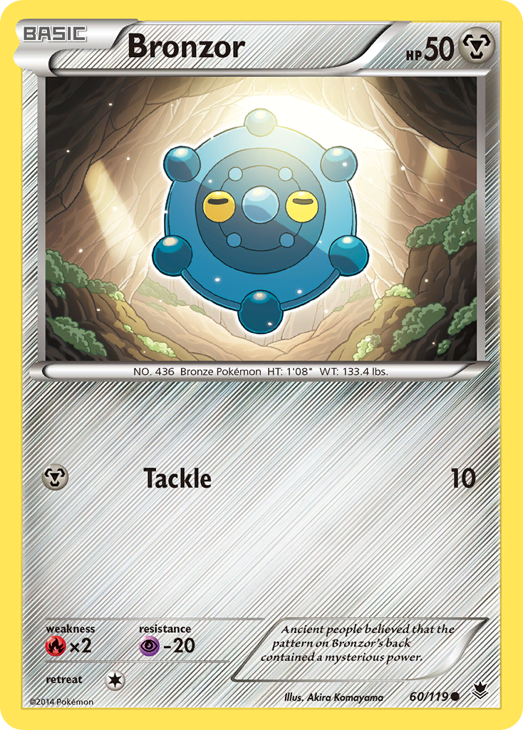 Bronzor (60/119) [XY: Phantom Forces] | Good Games Cannington