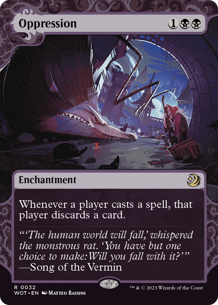 Oppression [Wilds of Eldraine: Enchanting Tales] | Good Games Cannington