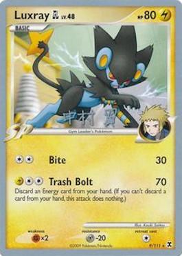 Luxray GL LV.48 (9/111) (Crowned Tiger - Tsubasa Nakamura) [World Championships 2009] | Good Games Cannington