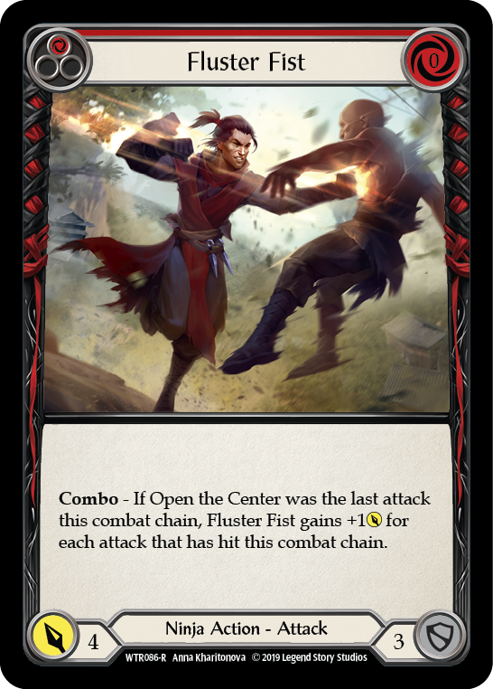 Fluster Fist (Red) [WTR086-R] Alpha Print Normal | Good Games Cannington