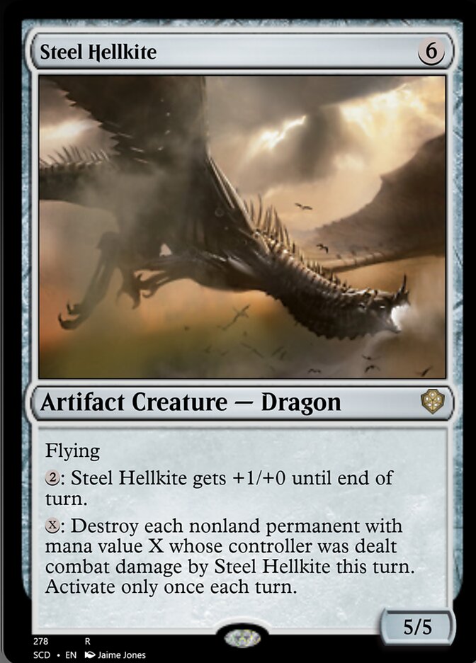 Steel Hellkite [Starter Commander Decks] | Good Games Cannington