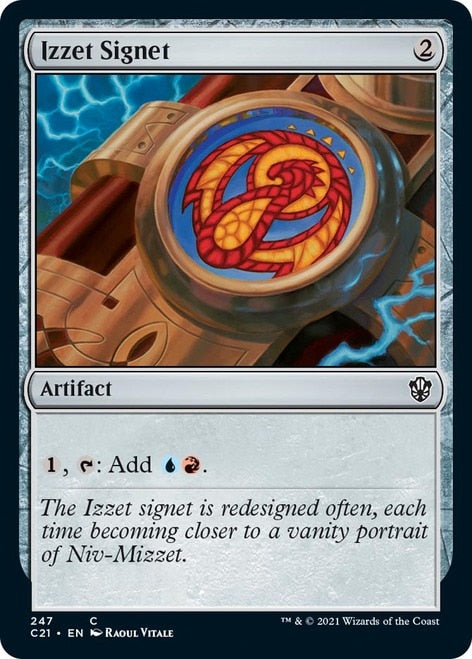 Izzet Signet [Commander 2021] | Good Games Cannington