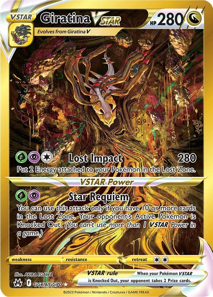 Giratina VSTAR (GG69/GG70) (Secret) [Sword & Shield: Crown Zenith] | Good Games Cannington
