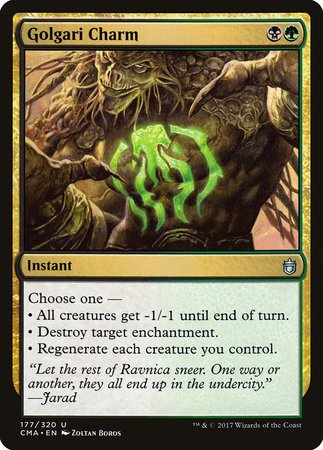 Golgari Charm [Commander Anthology] | Good Games Cannington