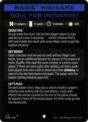 Roll for Initiative! (Magic Minigame) [Commander Legends: Battle for Baldur's Gate Minigame] | Good Games Cannington