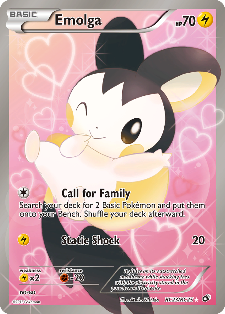 Emolga (RC23/RC25) [Black & White: Legendary Treasures] | Good Games Cannington